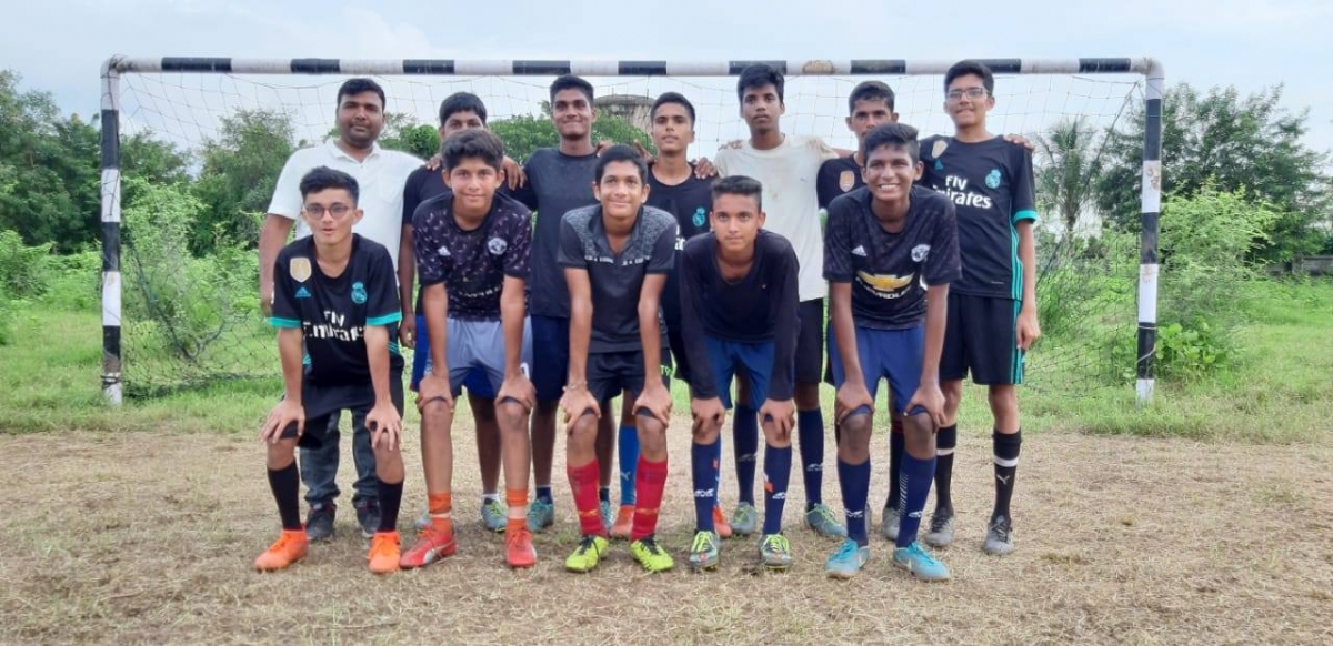 Won U-17 Football tournament at Khel Maha Kumbh 2019